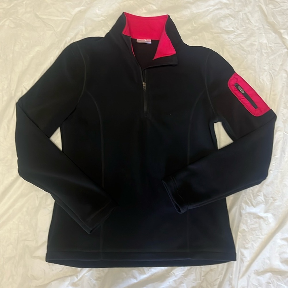 Women’s Small black/pink comfy fleece pullover